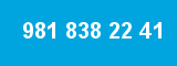 981 838 22 41 981 838 22 41